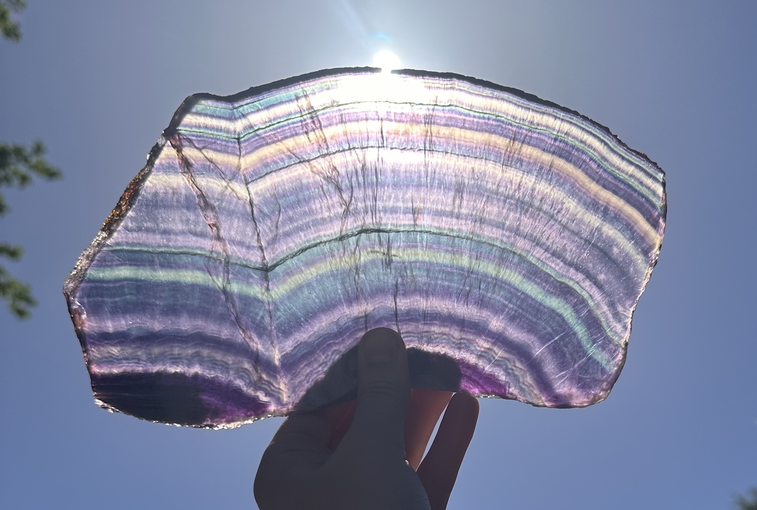 Fluoriet slab