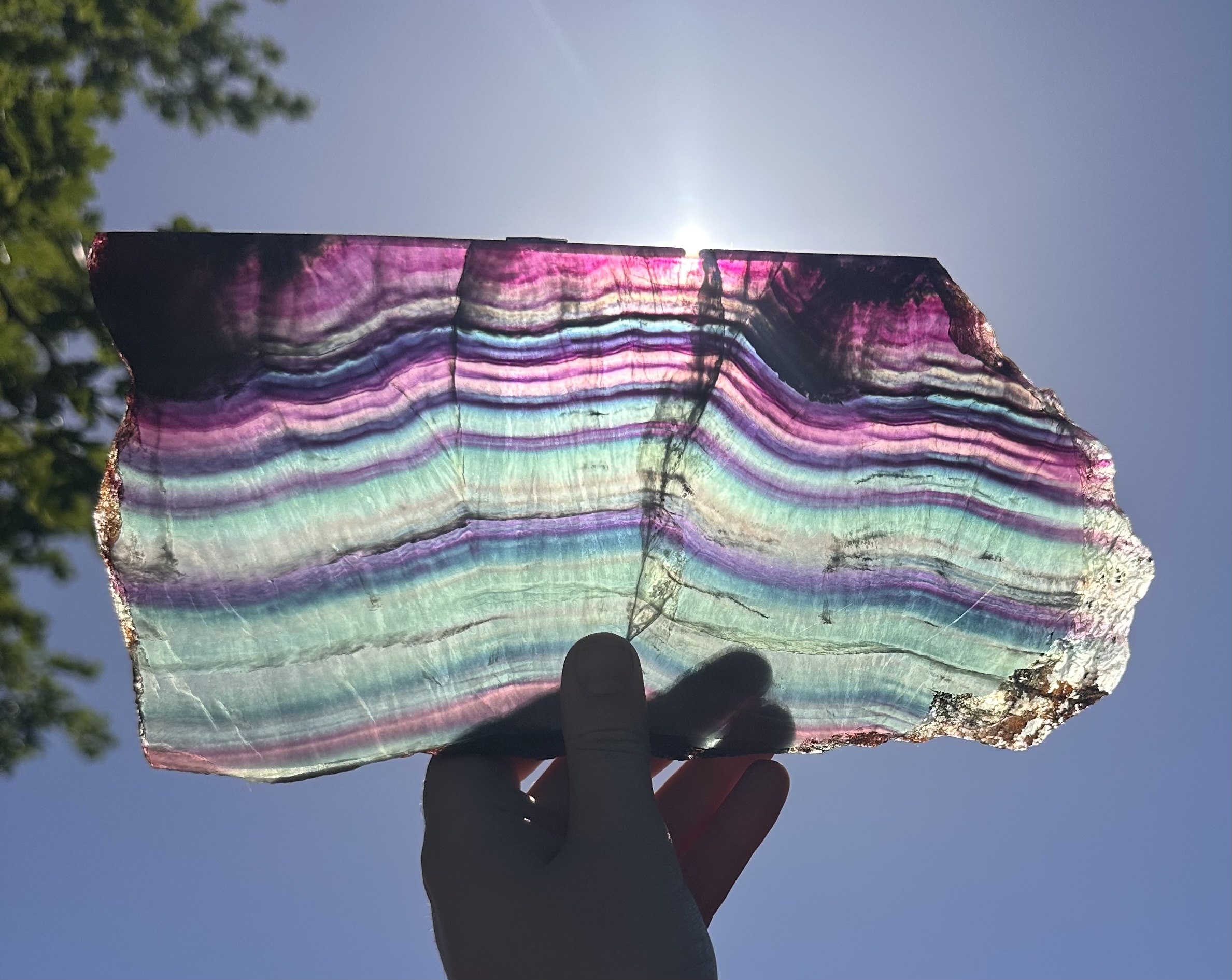 Fluoriet slab