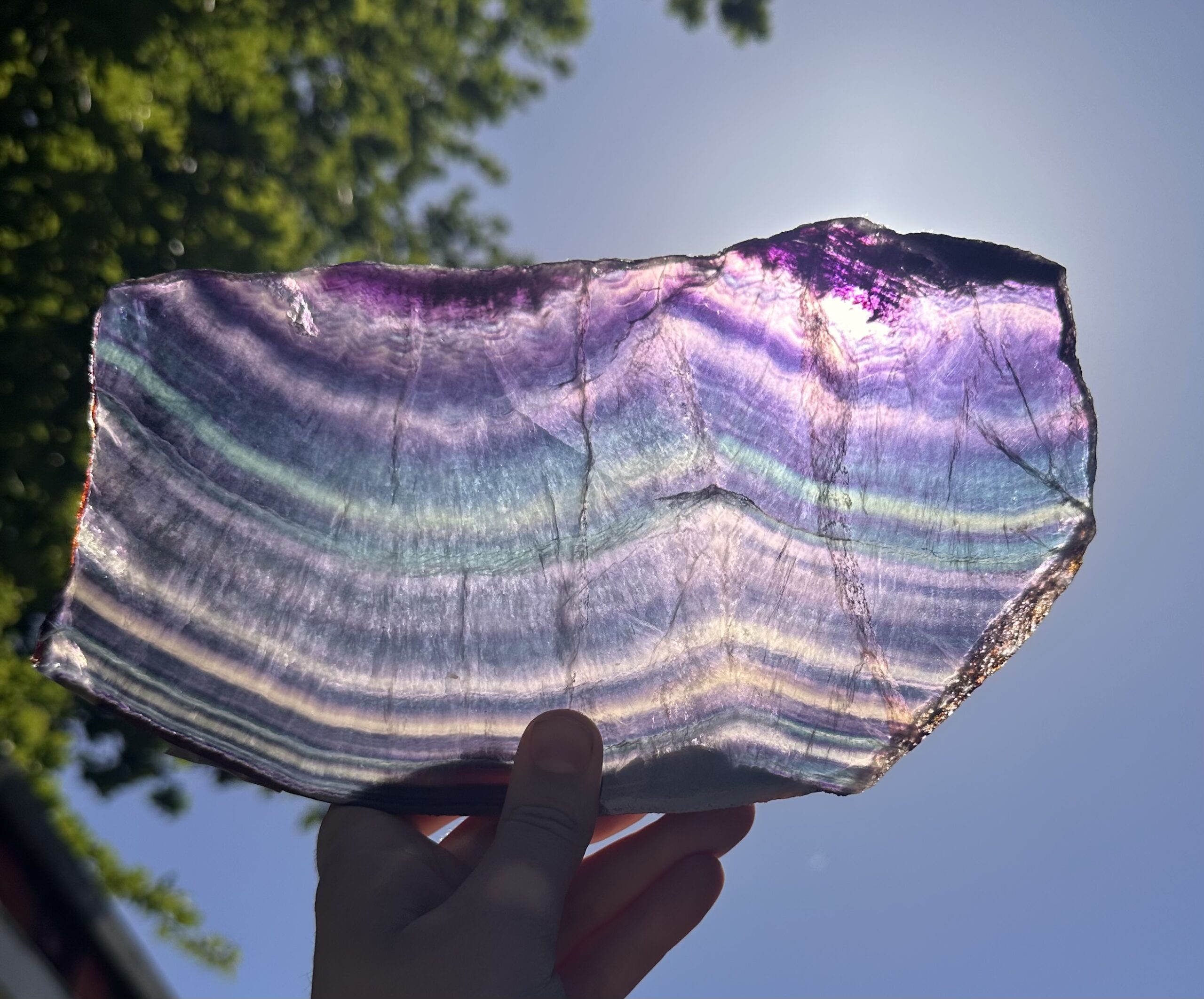 Fluoriet slab