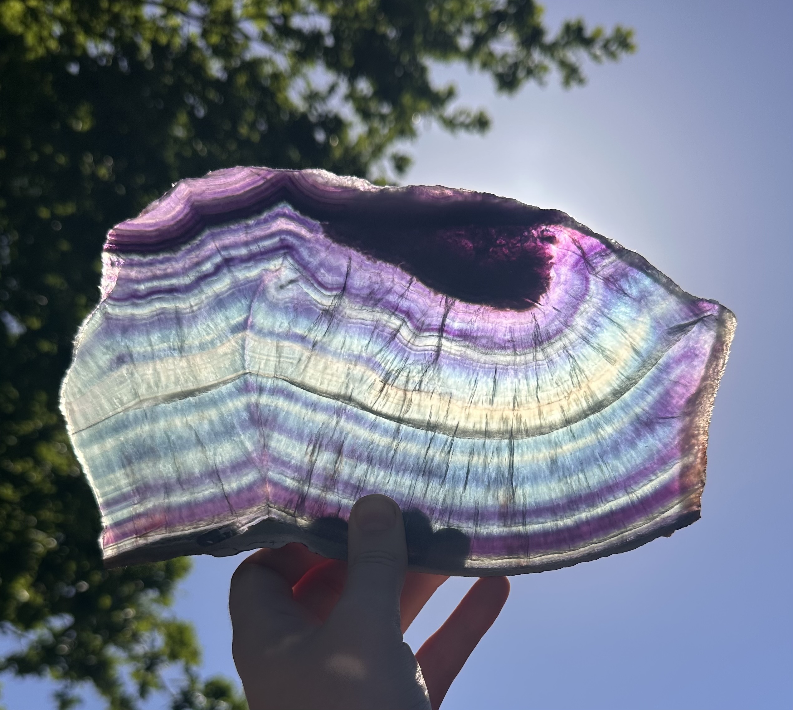 Fluoriet slab